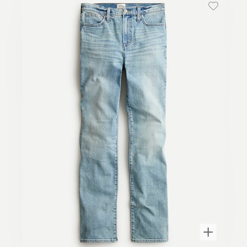 J.Crew bootcut jeans sea coast wash
